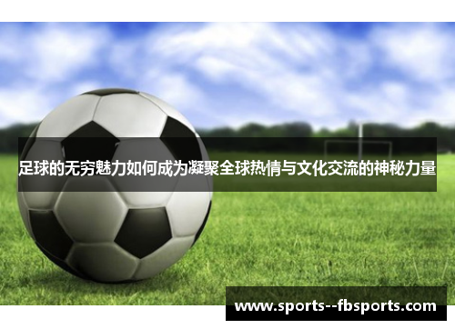 足球的无穷魅力如何成为凝聚全球热情与文化交流的神秘力量